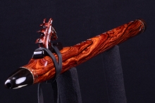 Cocobolo Native American Flute, Minor, Low F-4, #H23D